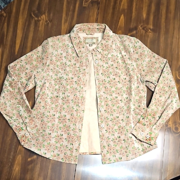 Floral Leather Jacket - Picture 1 of 16